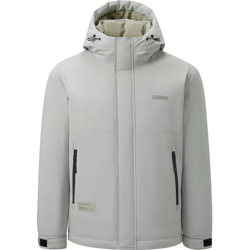 超保暖！【御寒防风羽绒服】海澜之家连帽高蓬松90鸭绒防钻绒25冬