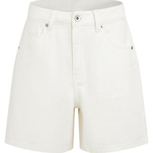 本来BENLAI女士牛仔短裤2025夏季新款宽松复古休闲裤子BNA850018