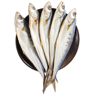 马鲛鱼干500g整条风干梅香蓝点咸鱼干自晒海鱼干货广东湛江鲅鱼干