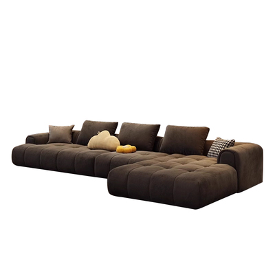 泡芙沙发意式回弹海绵+水洗乳胶