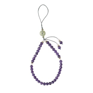 原创水晶手机挂绳小清新短款手腕绳挂件女款天然玉髓玛瑙手链挂饰