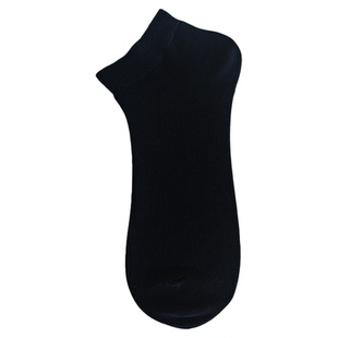 袜子男士39码棉短袜女款透气无骨浅口船袜纯色春秋款学生短筒袜白