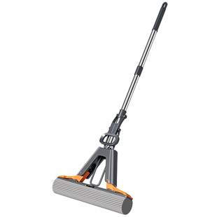 佳帮手吸水胶棉拖把家用一拖净干湿两用免手洗壁挂新款卫生间专用