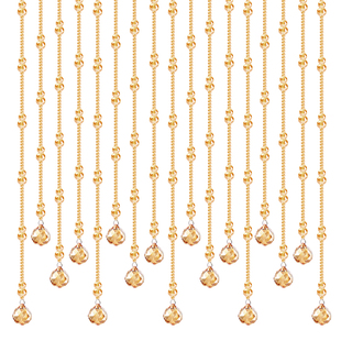 水晶珠帘客厅玄关隔断帘餐厅卧室门帘卫生间装饰挂帘子新款免打孔