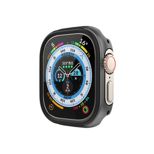 适用ULTRA3苹果手表铝合金TPU二合一保护壳Apple WatchUltra49MM