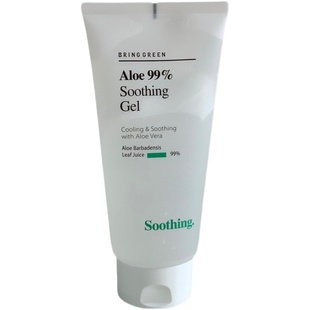 韩国BRINGGREEN芭兰歌林芦荟胶镇静舒缓补水晒后修复免洗面膜两种