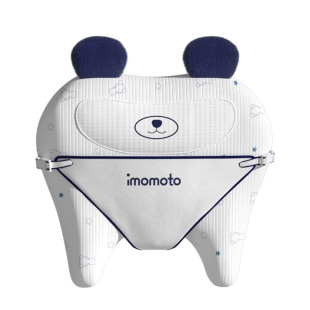 imomoto婴儿趴睡安抚宝宝排气枕防胀气抬头训练斜坡垫二月闹神器