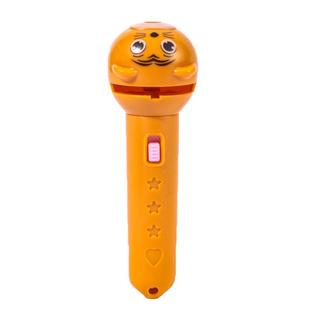 投影手电筒儿童趣味早教卡片多功能益智高清幻灯片投影仪发光玩具