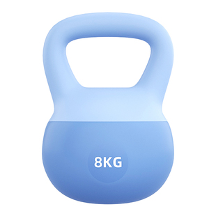专业健身壶铃男士家用器材软体10/12kg提壶哑铃甩壶玲瘦肚子减肥