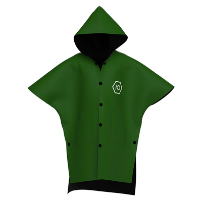 NuJune冬泳温泉加绒防风毛巾衣