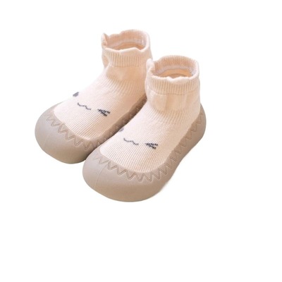 婴儿地板袜春秋室内步前鞋防滑秋冬学步袜软底宝宝鞋袜地板鞋鞋子