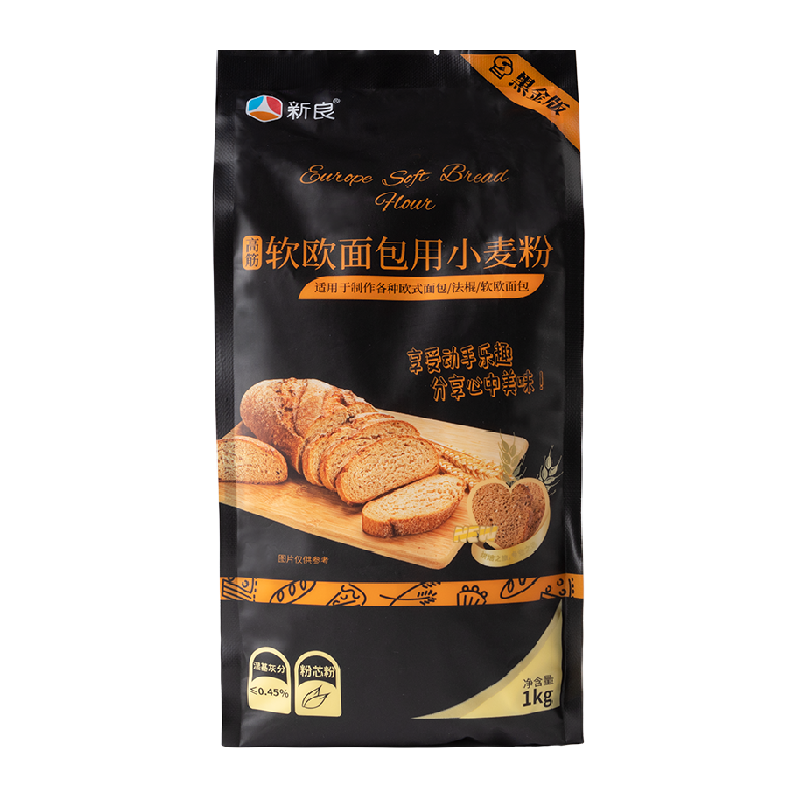 新良高筋面包粉麦香味浓1000g