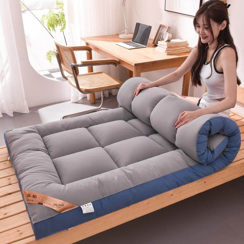学生宿舍床垫软垫单人上下铺租房专用垫子可折叠1米5加厚家用褥子