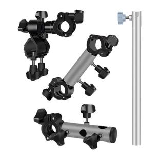 钓椅凳子月亮椅细管斜腿配件炮台架鱼护架拉饵盘支架骑士欧式通用