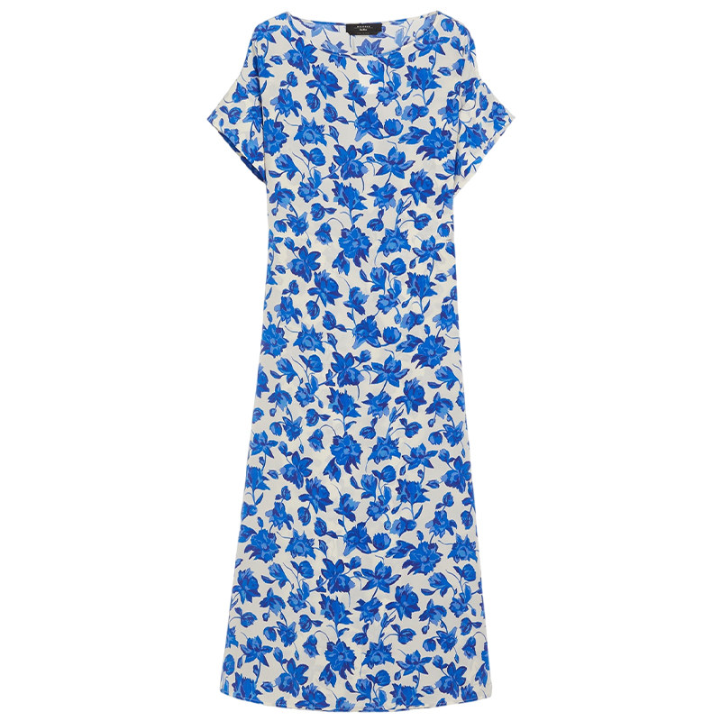 【甄选惠享】Weekend MaxMara 女装真丝绉纱连衣裙5221095206