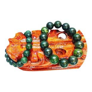 静云轩墨玉手链天水特产天然玉石武山鸳鸯玉玉石男女随手小礼物