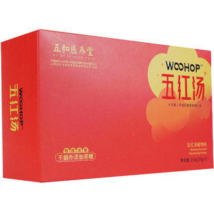 振东五和医养堂五红汤红枣枸杞女性哺乳期月经早餐代餐红粉官方