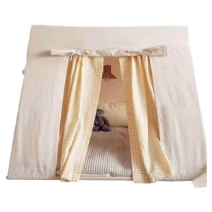 INS风儿童可拆卸门帘印第安帐篷游戏屋室内玩具屋帐篷过家家玩具