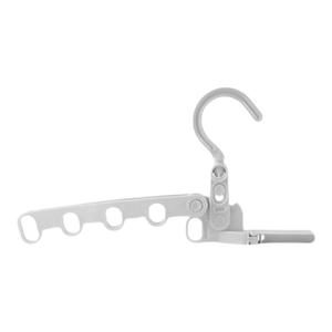 五孔折叠衣架旅行便携式宿舍挂衣服酒店出差旅游室内晾衣挂钩神器