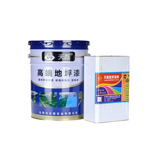 聚氨酯地坪漆 透水钢结构油漆 耐磨亮光绿色地面漆红色防滑地板漆