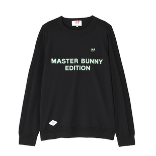 Master Bunny Edition高尔夫服装MBE春新款男士圆领毛衣针织衫