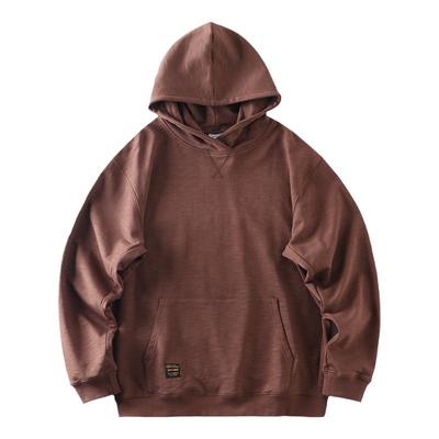 美式复古重磅纯棉卫衣纯棉竹节棉