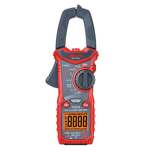 德力西电气钳形表万用表数字高精度智能防烧电工专用电流表钳型表