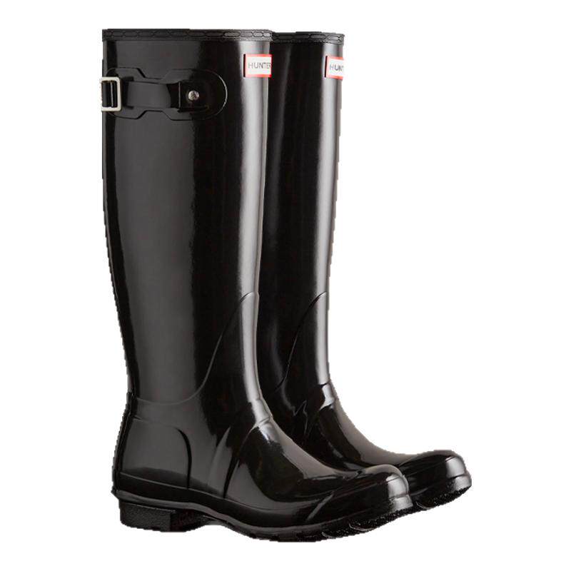 HUNTER女经典光面雨鞋