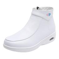 安足恩靴子休闲气垫软底护士鞋