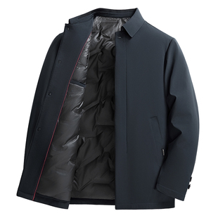 贵人鸟羽绒服男款爸爸装冬季2025年新款加厚行政夹克男士冬装外套