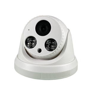 雄迈 双光黑光全彩红外暖光半球500万H265+网络POE摄像头高清监控