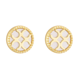 Orange Cube幸运马蹄耳饰925银小众原创高级感气质轻奢百搭耳钉