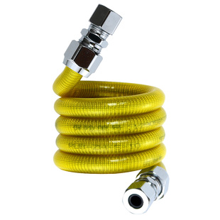 304不锈钢燃气管天然气管煤气管穿墙穿孔燃气热水器灶具波纹软管