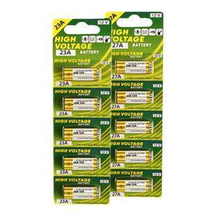 23a 12v电池27A 12V电动车车库道闸卷帘门红外防盗引闪器门铃遥控