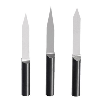 威特钨钢4mm平底尖刀锥度尖刀