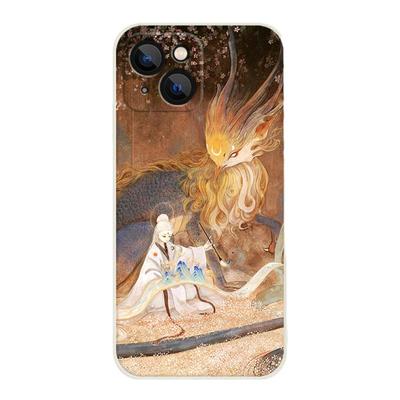 山海经龙神鸟首神全包软壳