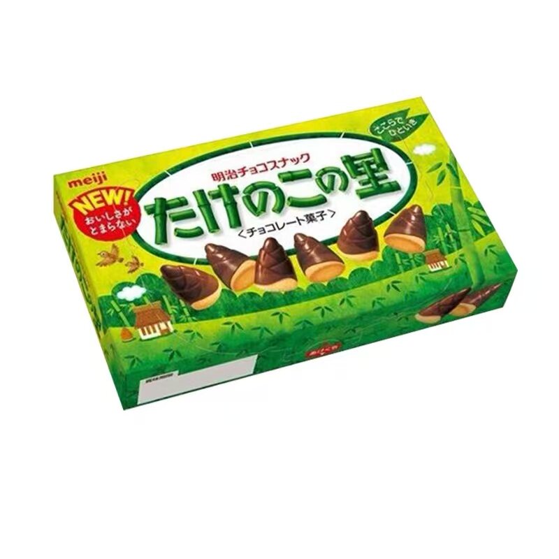 日本进口蘑菇山巧克力饼干
