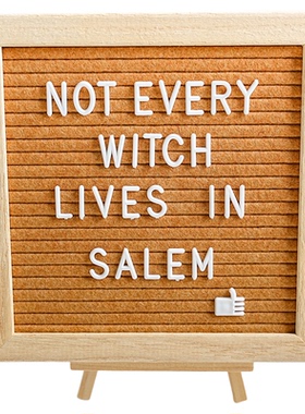 英文字母软木留言板桌面ins风