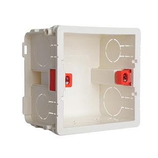 佛山照明86型暗装底盒开关插座面板彩色底盒预埋线盒暗盒开关盒