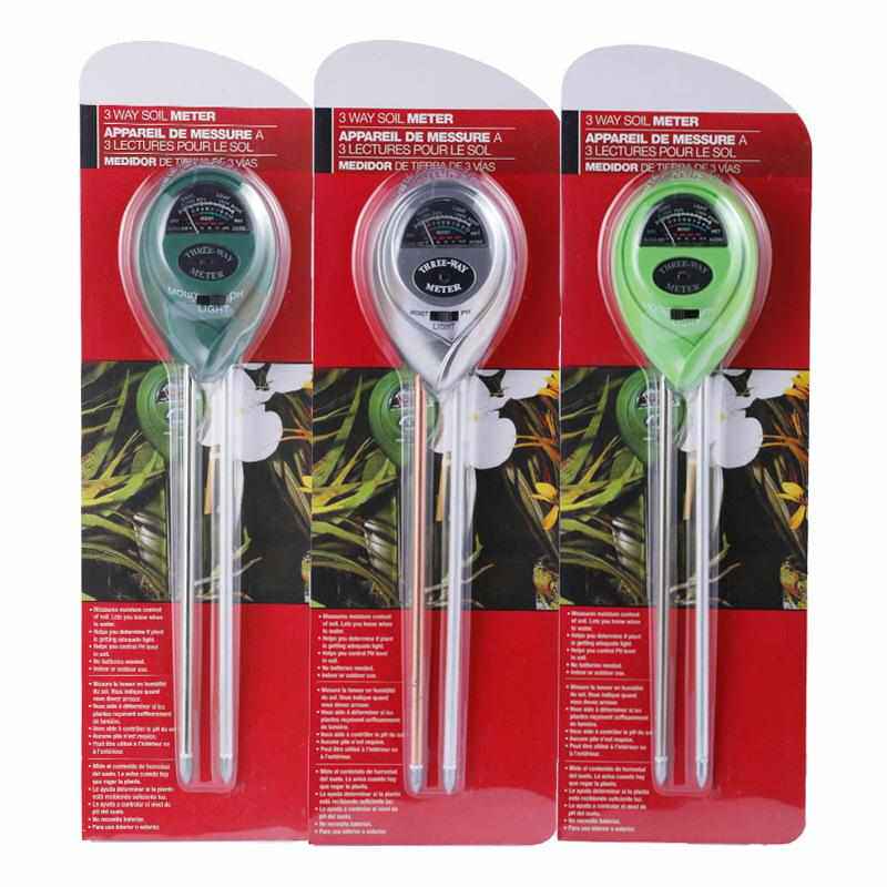 土壤仪湿度检测计酸碱度ph植物养分值测试花盆水分光照传感器温度