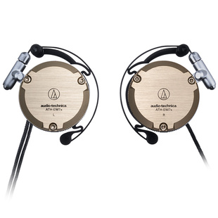 铁三角ATH-EM7X复古挂耳式手机高音质有线音乐hifi耳机结城理同款