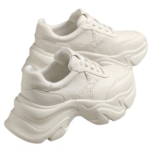 MILLIE'S/妙丽厚度百搭老爹鞋女2025秋款休闲运动鞋不累脚小白鞋