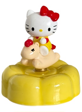 景德镇陶瓷转转可爱猫咪摆件HelloKitty公仔手办装饰品生日礼物