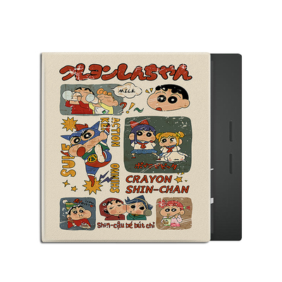 适用于iReader掌阅Ocean5Pro蜡笔小新电子书壳阅读器SmartX3复古卡通pro磁吸款7寸墨水屏Neo2Pro电纸书保护套