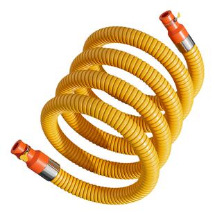 煤气软管液化气防爆天然气专用管子新国标燃气波纹管燃气灶连接管