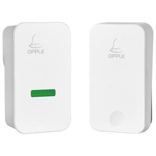 欧普门铃家用智能超远距离自发电无线门铃开关一拖二老人呼叫器Z