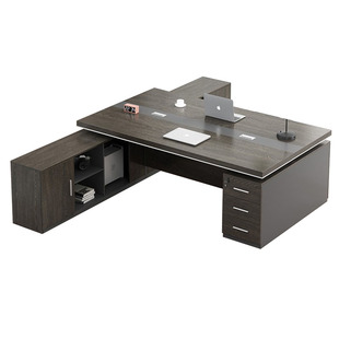 办公桌双人位面对面经理室现代老板桌椅组合财务电脑桌子两人一体