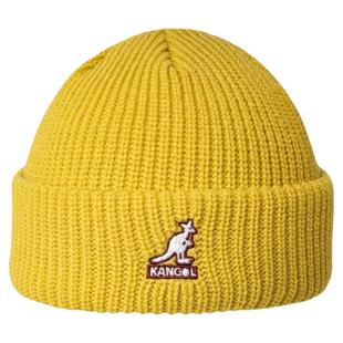 袋鼠Kangol Beanie秋冬2种戴法保暖棉帽冷帽瓜皮帽针织毛线帽子