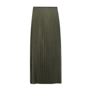 傲丝度2026春装新款百褶半身裙女高腰显瘦A字长裙通勤气质压褶裙