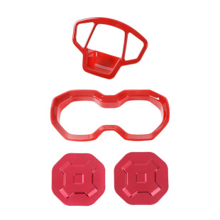 适用于吉普jeep自由侠内饰改装排挡水杯架圈金属杯垫电子手刹装饰